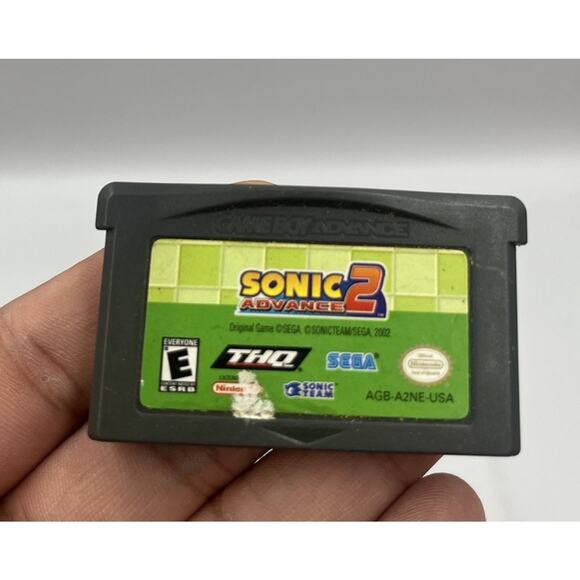 Sonic Advance 2 (Nintendo Game Boy Advance, 2003)